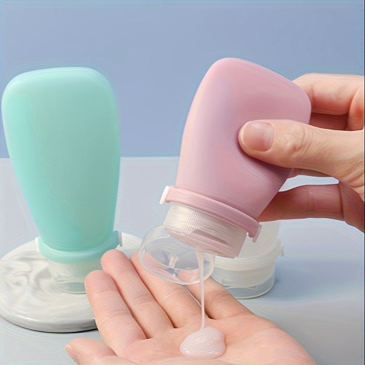 Lotion And Shampoo Silicone Travel Bottle