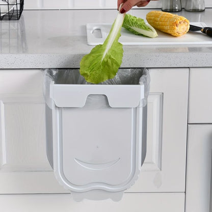 Wall Hanging Trash Can Basket