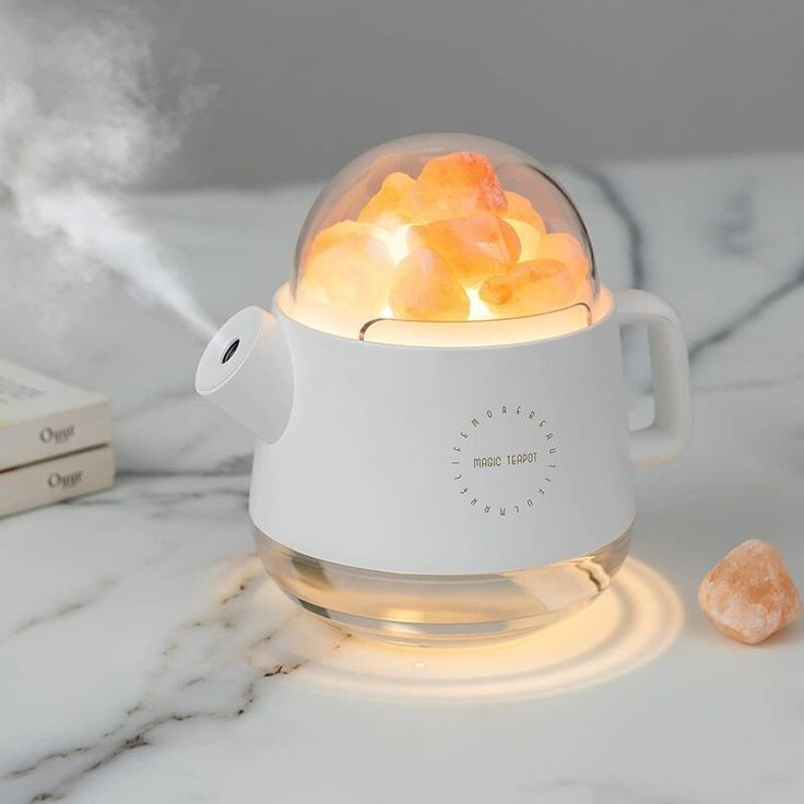 Kettle Shape Salt Lamp Humidifier