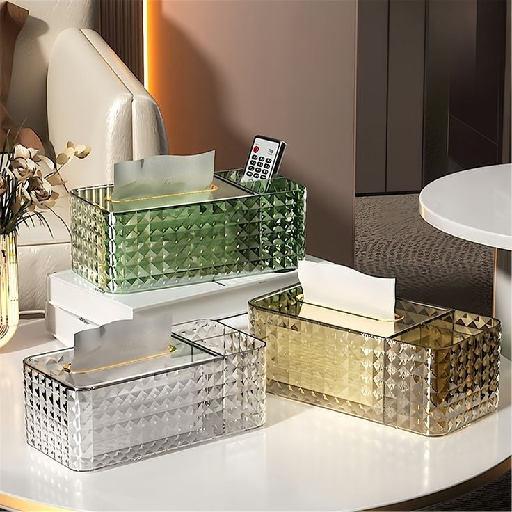 Acrylic Desktop Tissue Box