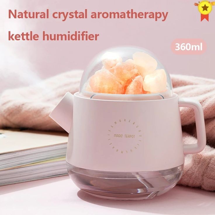 Kettle Shape Salt Lamp Humidifier