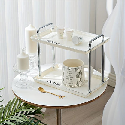 Nordic 2 Layer Luxury Cosmetics Organizer