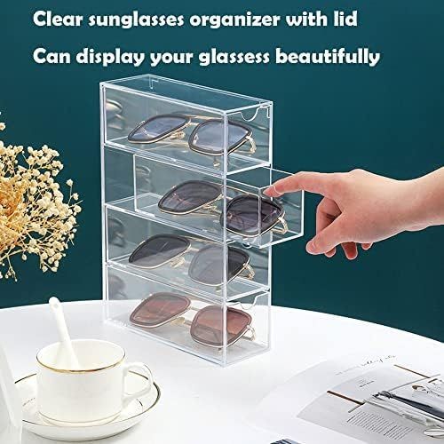 4 Layer Acrylic Drawer Storage Box