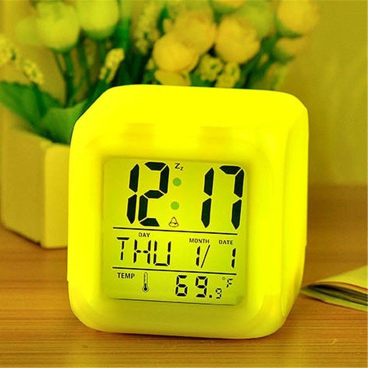 Colour Changing LED Digital Alarm Clock