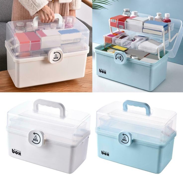 Large Capacity Medicine Storage Box