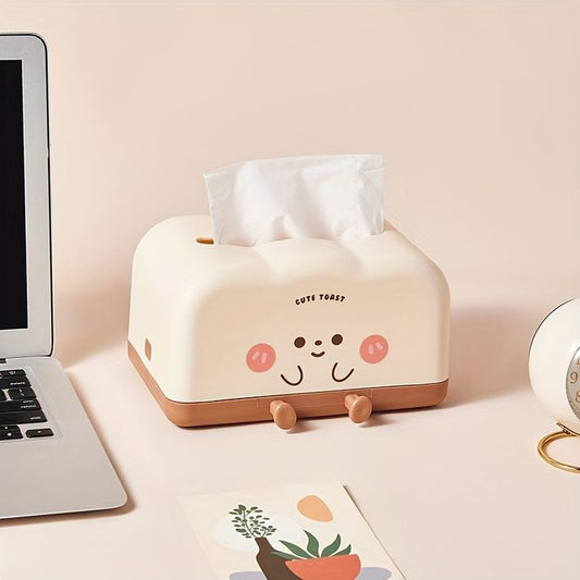 Cute Bread Design Tissue Box