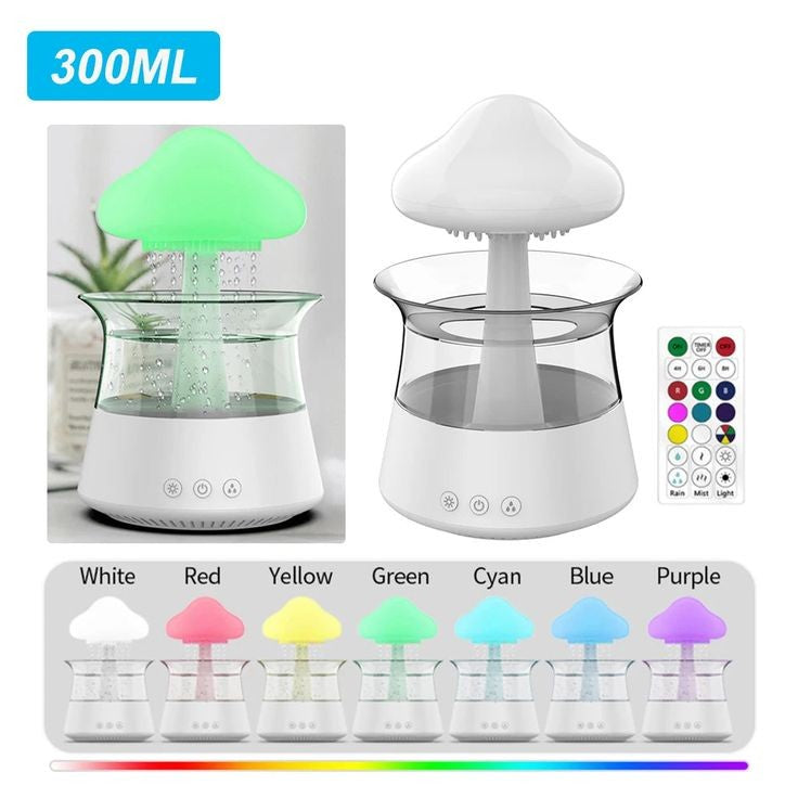 Mushroom Rain Cloud Humidifier