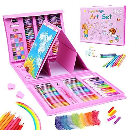 208 Pieces Children's Art Drawing Set