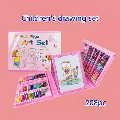 208 Pieces Children's Art Drawing Set