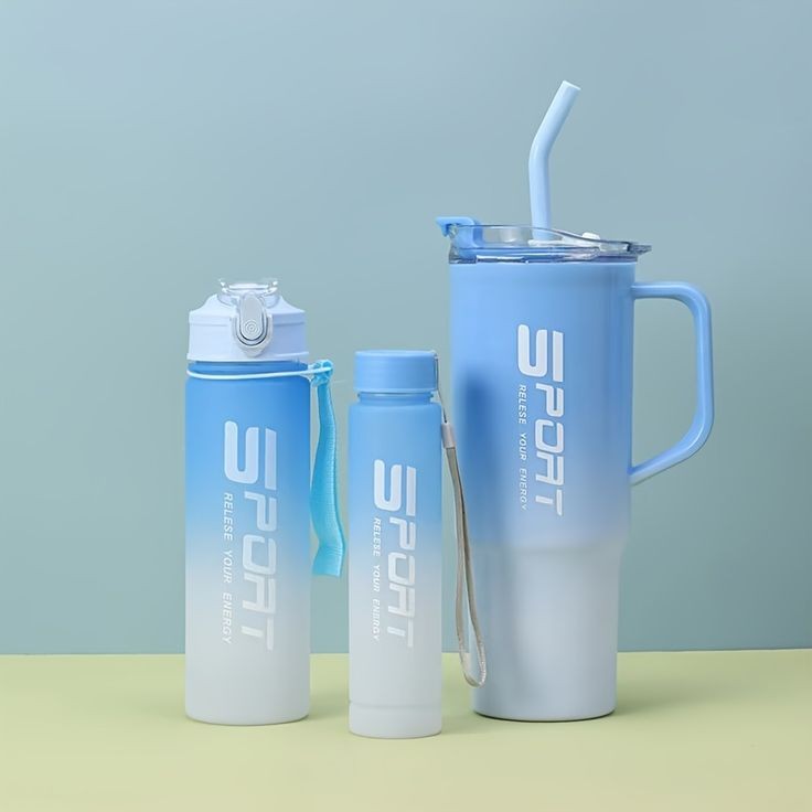 Trendy Sports Bottle Set of 3