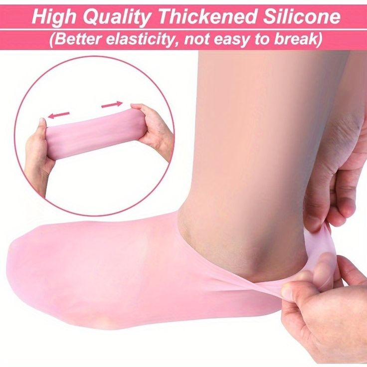 Silicone Gel Moisturizing Socks