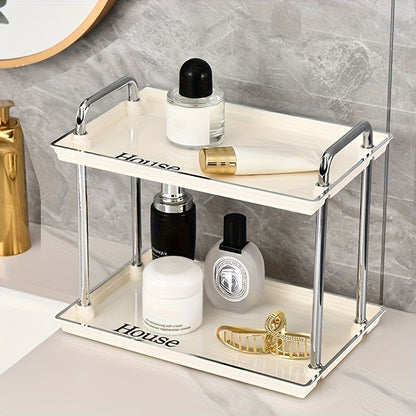 Nordic 2 Layer Luxury Cosmetics Organizer