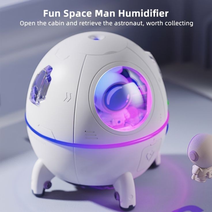 Space Capsule Humidifier And Lamp