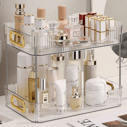 2-Tier Makeup Desk Organizer