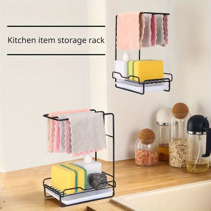 Kitchen Drain Rack With Tray