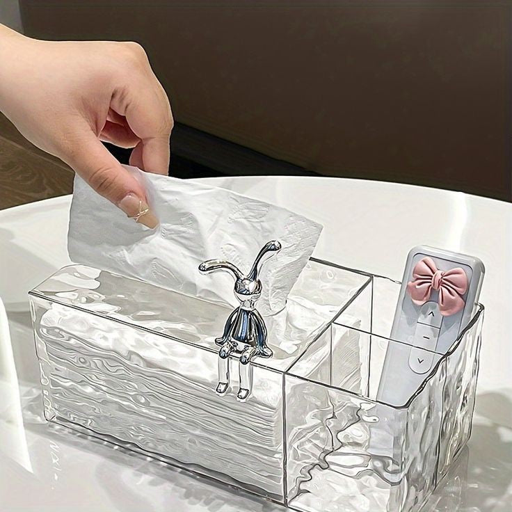 Glacier Pattern Desktop Tissue Box