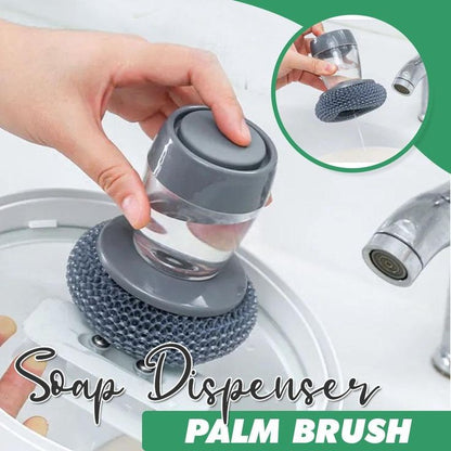 Dish Washing Brush with Plastic Handle