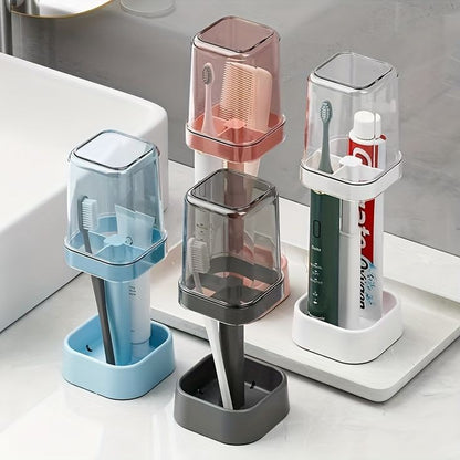 Lamp Style Toothbrush Holder With Cover