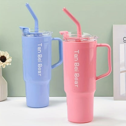 3Pcs Bottle Set With Straw