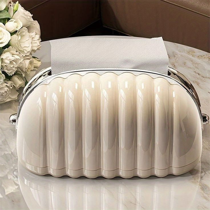 Luxury Desktop Bag Design Tissue Box