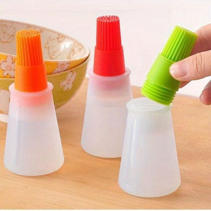 Silicone BBQ Oil Brush Bottle