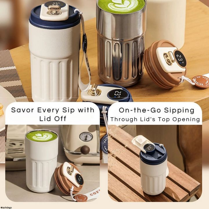 Smart Digital Vacuum Flasks Thermal Bottle