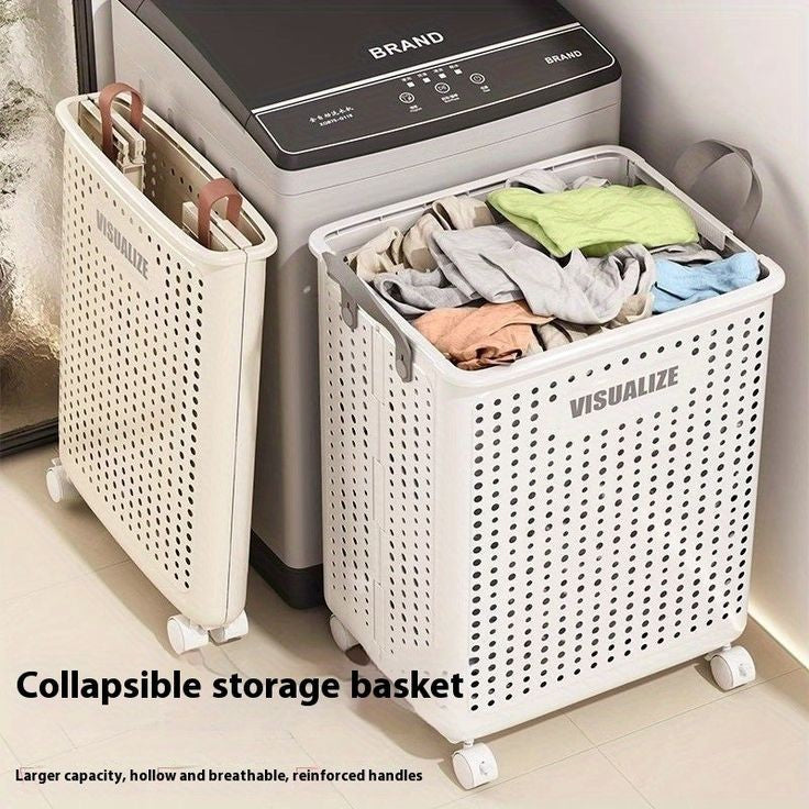 Collapsible Laundry Basket With Handle Premium Quality