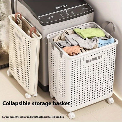 Collapsible Laundry Basket With Handle Premium Quality