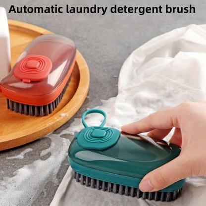 Liquid Soap Dish Washing Cleaning Brush