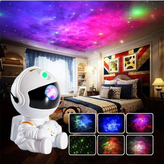 Galaxy Night Light Astronaut Lamp