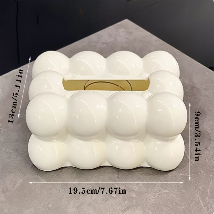 Luxury Solid Chic Plastic Tissue Box