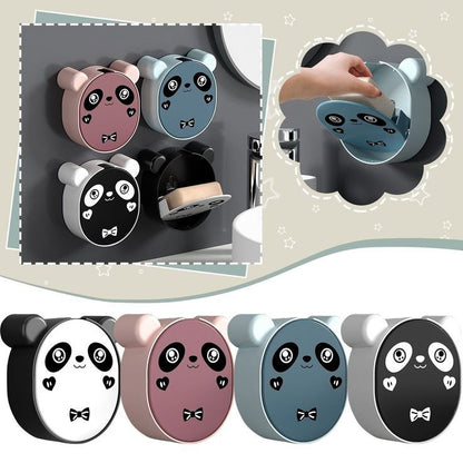 Cute Panda Soap Drain Box