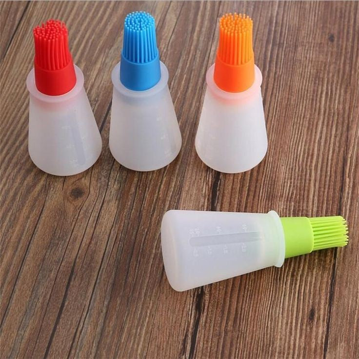 Silicone BBQ Oil Brush Bottle