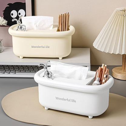 Bath Tub Design Tissue Box