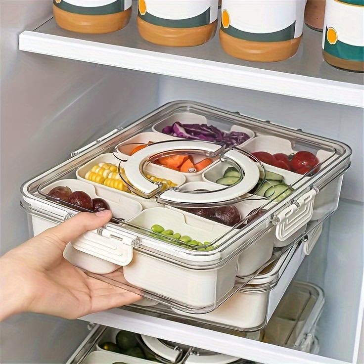 Luxury Foodgrade Refrigerator Storage And Seasoning Box