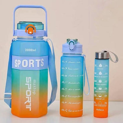 Set of 3 Sports Water Bottle