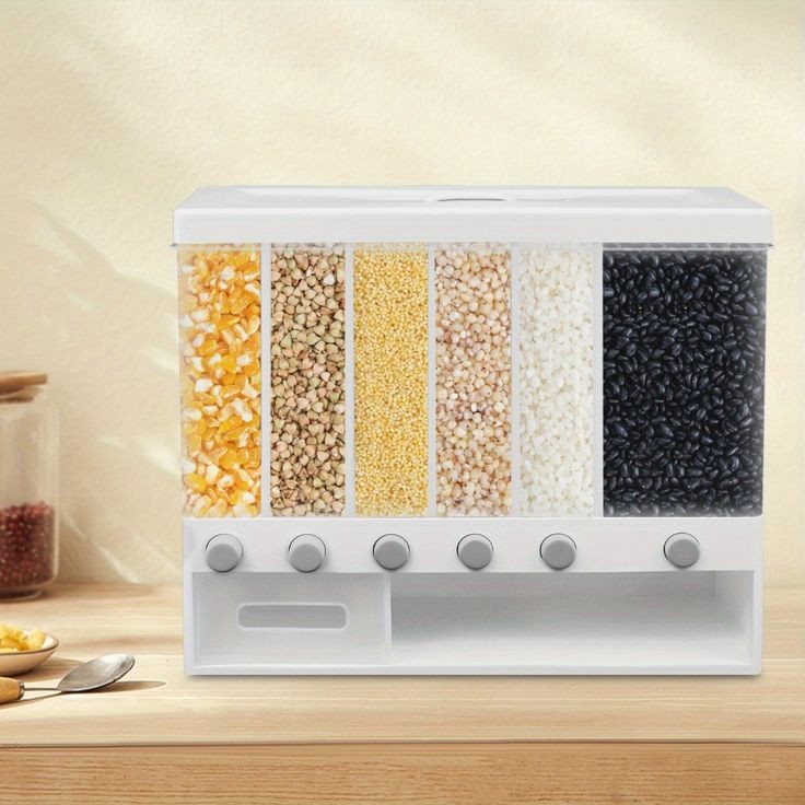 6 in 1 Wall Mounted Cereal Dispenser