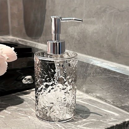 Luxury Water Ripple Plastic Soap Pump Dispenser