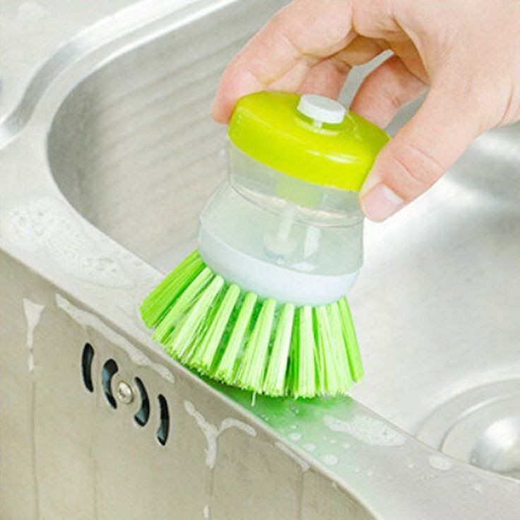 Automatic Liquid Dishwashing Brush