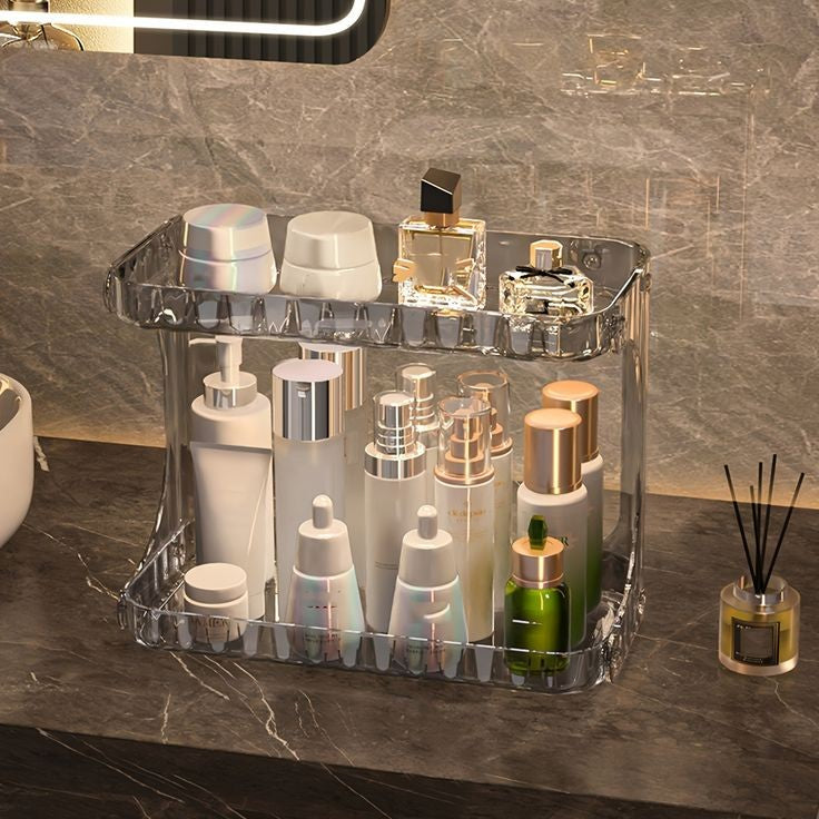 2 Tier Luxury Acrylic Makeup Organizer