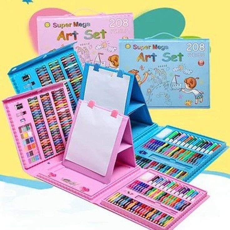 208 Pieces Children's Art Drawing Set