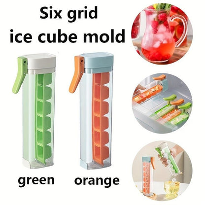 Reusable One Hand Slim Ice Cube Tray