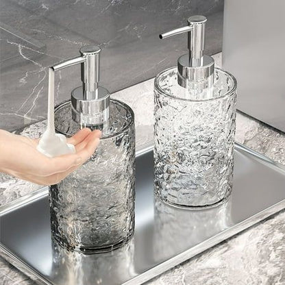 Luxury Water Ripple Plastic Soap Pump Dispenser