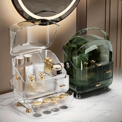 Luxury Acrylic Large Capacity Dressing Table Organizer