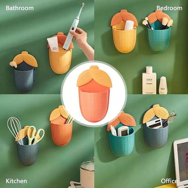 Corn Shaped Wall Mounted Storage Box