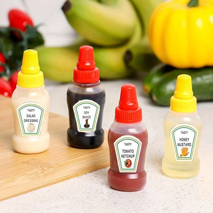 Pack Of 2 Mini Ketchup And Sauce Bottle