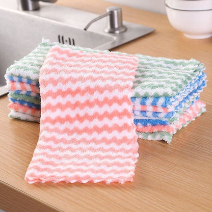 Super Absorbent Kitchen Cleaning Towel (4pcs)