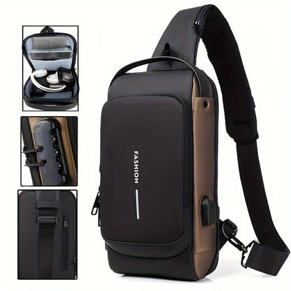 Shoulder Bag With USB Charging Port