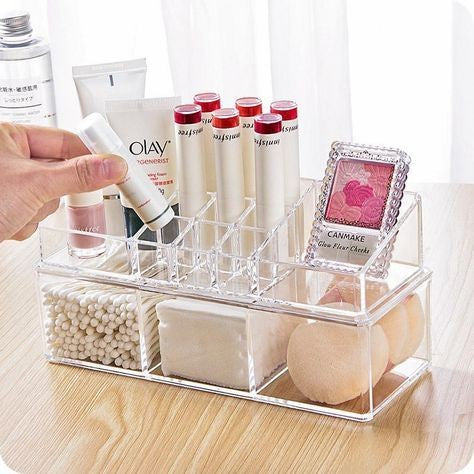 Acrylic Cosmetics And Multifunctional Organizer