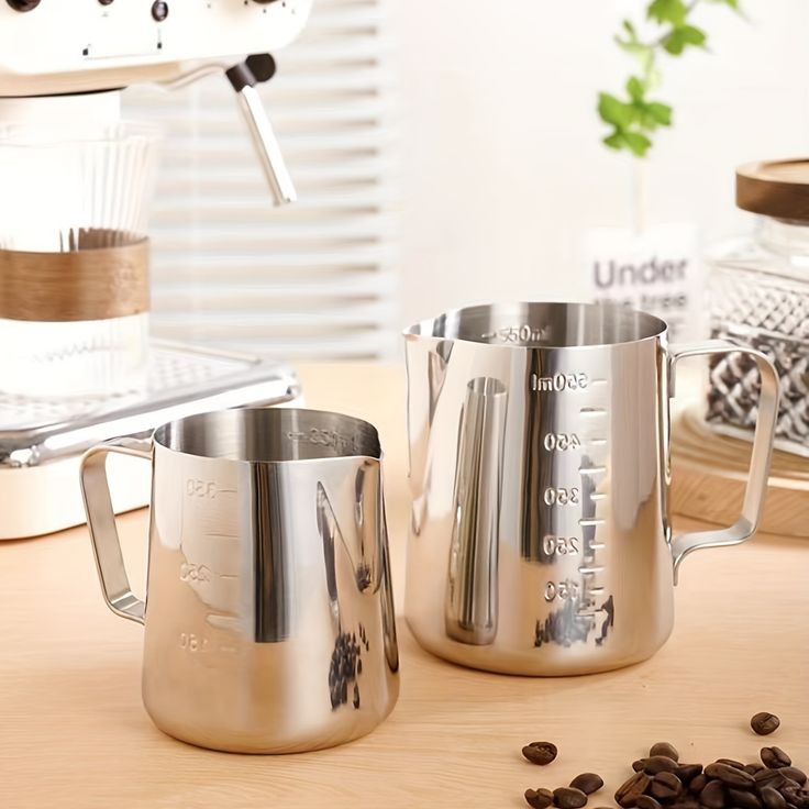 Stainless Steel Milk Frothing Pitcher